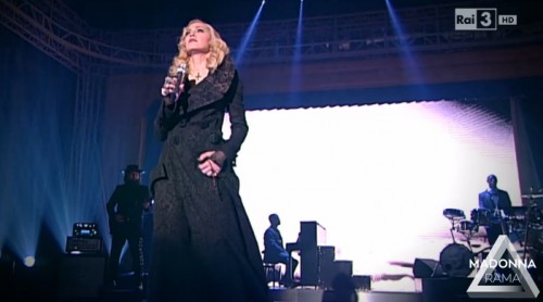 Madonna on Che Tempo Che Fa (5)