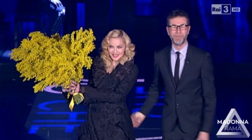Madonna on Che Tempo Che Fa (6)