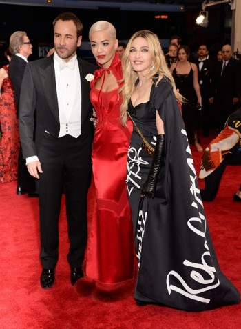 Madonna attends the Met Gala at the Metropolitan Museum of Art in New York - 4 May 2015 (40)