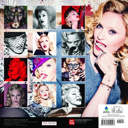 Official 2016 Madonna Calendar 02