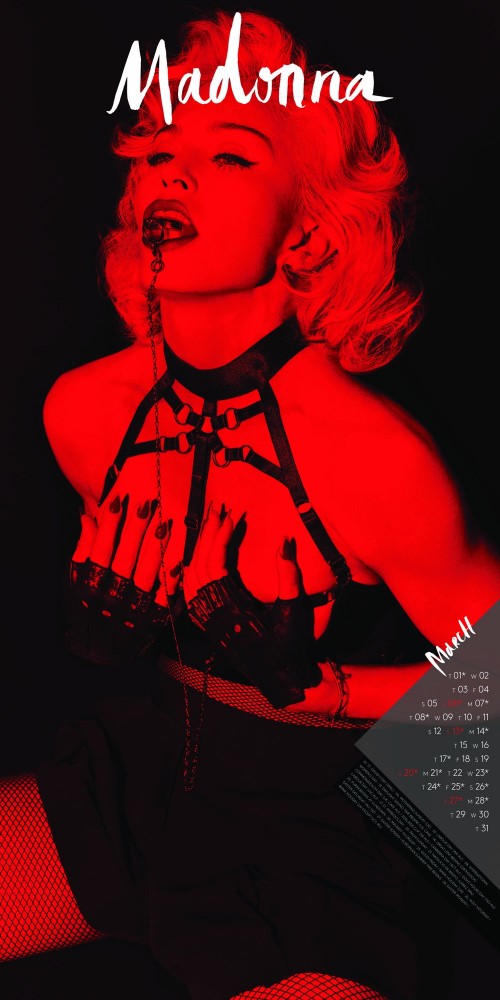 Official 2016 Madonna Calendar 03