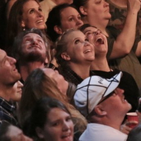 Amy Schumer and Sean Penn attend Vancouver Rebel Heart Concert 02