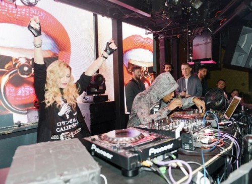 Madonna at the Marquee Nightclub in Las Vegas - 25 October 2015 (4)