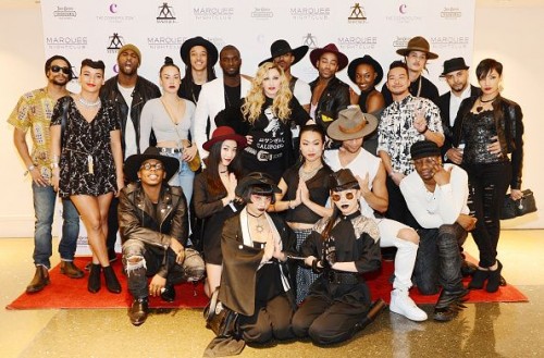 Madonna at the Marquee Nightclub in Las Vegas - 25 October 2015 (6)