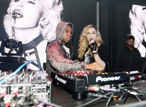 Madonna at the Marquee Nightclub in Las Vegas - 25 October 2015 (8)
