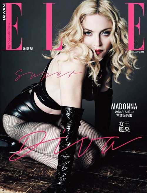Madonna ELLE Taiwan February 2016