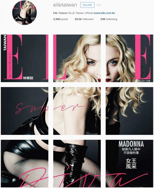 Madonna ELLE Magazine Taiwan February 2016 (2)