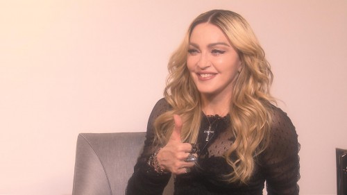 Exclusive Madonna interview for Japanese News Zero - 18 February 2016 01