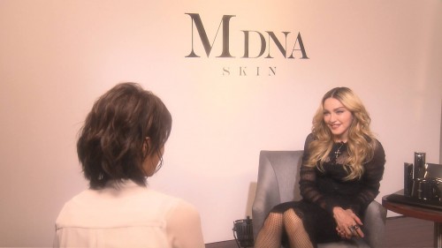 Exclusive Madonna interview for Japanese News Zero - 18 February 2016 02