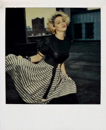 Madonna Polaroid by Richard Corman - Vanity Fair Italia (1)