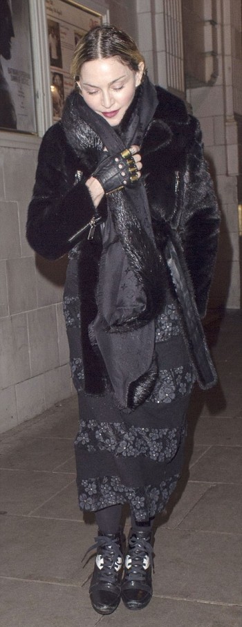 Madonna and Rocco out and about in London - 11 April 2016 (3)