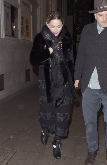 Madonna and Rocco out and about in London - 11 April 2016 (4)