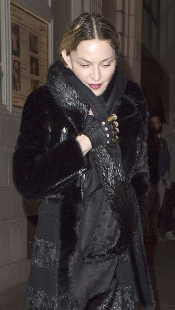 Madonna and Rocco out and about in London - 11 April 2016 (5)