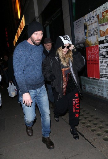 Madonna and Rocco out and about in London - 16 April 2016 (4)