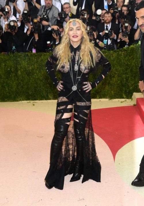 Madonna attends the Met Gala at the Metropolitan Museum of Art in New York - 2 May 2016 (8)