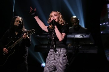 Madonna performs Borderline on Tonight Show Starring Jimmy Fallon (5)