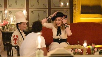 Madonna at La Guarida in Havana, Cuba - August 2016 - Pictures & Video (16)