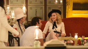 Madonna at La Guarida in Havana, Cuba - August 2016 - Pictures & Video (18)