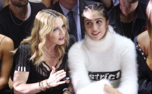 Madonna at the Alexander Wang Fashion Show, New York - 10 September 2016 - Pictures & Videos (4)