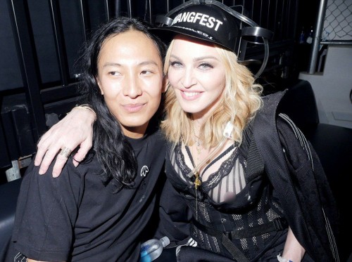 Madonna at the Alexander Wang Fashion Show, New York - 10 September 2016 - Pictures & Videos (23)