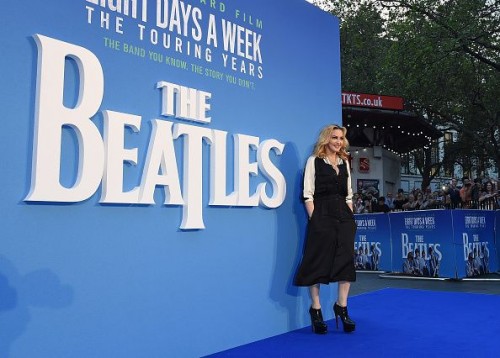 Madonna at the new Beatles documentary in London - 15 September 2016 - Pictures and Videos Update 01 (5)