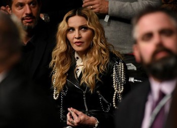 Madonna attends UFC 205 at Madison Square Garden, New York - 12 November 2016 (8)