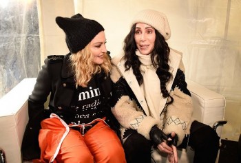 Madonna sings Express Yourself and Human Nature at Women's March on Washington Cher (22)