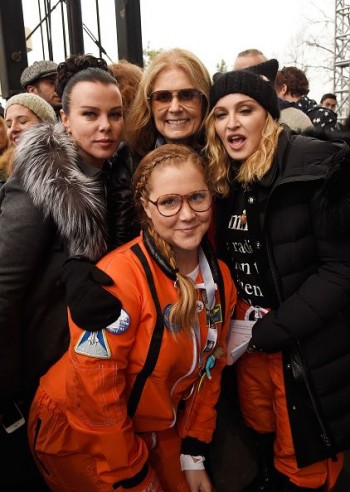 Madonna sings Express Yourself and Human Nature at Women's March on Washington Cher (24)