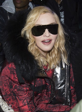 Madonna attends Philipp Plein fashion show, New York - 13 February 2017 (2)