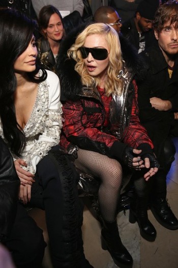 Madonna attends Philipp Plein fashion show, New York - 13 February 2017 (4)