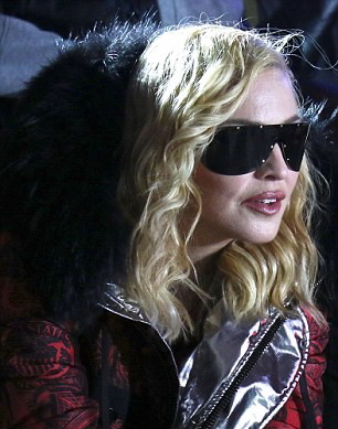 Madonna attends Philipp Plein fashion show, New York - 13 February 2017 (2) (15)