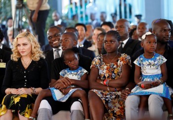 Madonna attends The Mercy James Centre opening in Blantyre, Malawi 11 July 2017 (2)