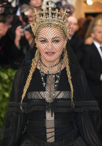 Madonna attends the Met Gala at the Metropolitan Museum of Art in New York - 7 May 2018 (1)