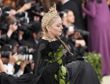 Madonna attends the Met Gala at the Metropolitan Museum of Art in New York - 7 May 2018 (2)