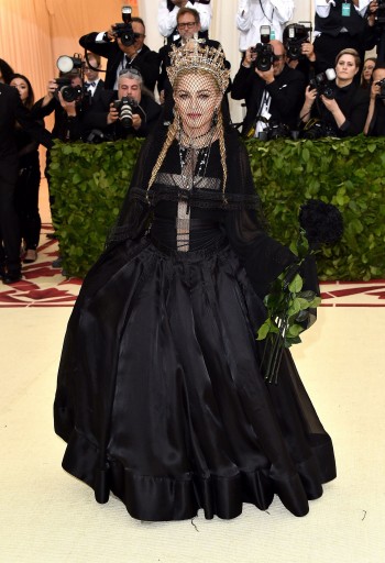 Madonna attends the Met Gala at the Metropolitan Museum of Art in New York - 7 May 2018 (12)