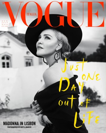 Madonna by Mert Alas & Marcus Piggott for Vogue Italia - August 2018 Issue 01