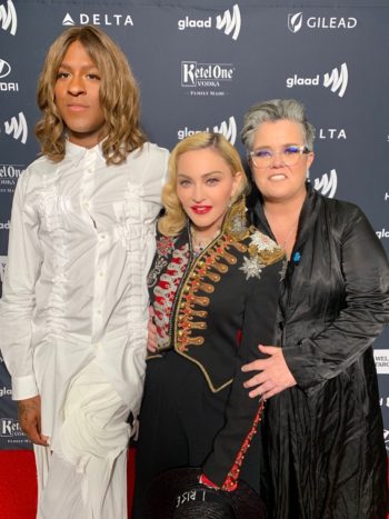 Madonna receives Advocate for Change Award at the 2019 GLAAD Media Awards - 4 May 2019 (2)