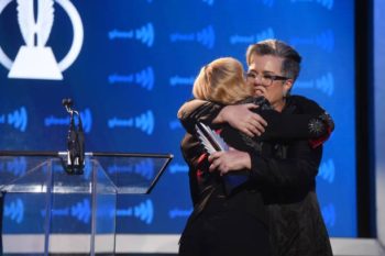 Madonna receives Advocate for Change Award at the 2019 GLAAD Media Awards - 4 May 2019 (7)