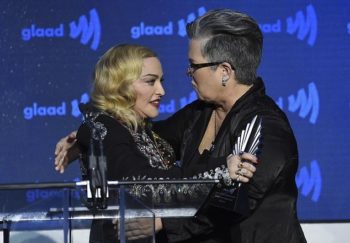 Madonna receives Advocate for Change Award at the 2019 GLAAD Media Awards - 4 May 2019 (14)