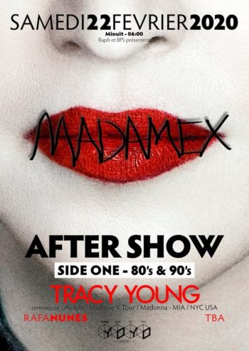 Madame X Tour after party with DJ Tracy Young in Paris 03