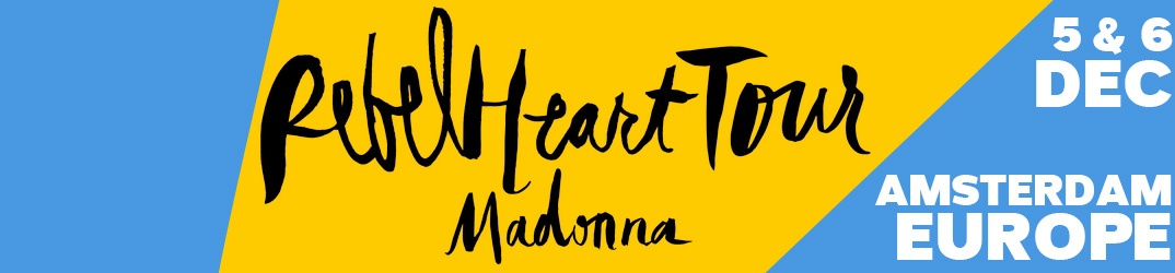 Rebel Heart Tour Amsterdam 5 & 6 December 2015