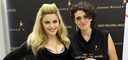 Madonna rencontre l’artiste de l’artwork pour « Superstar »