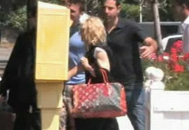 VIDEO - Madonna & Guy Ritchie leave Cannes 02
