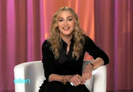 VIDEO - Madonna on The Ellen Degeneres Show 02