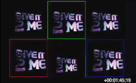VIDEO - 'Give it 2 me' Backdrop [Multi Screen] 02