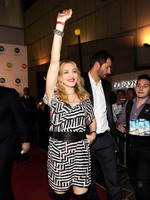 Madonna at the opening of the Hard Candy Fitness center, Mexico 26