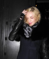 Madonna and Brahim Zaibat leaving the Wolseley Restaurant, London 02