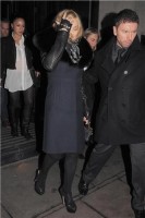 Madonna and Brahim Zaibat leaving the Wolseley Restaurant, London 42