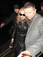 Madonna and Brahim Zaibat leaving the Aura Nightclub in Mayfair, London on January 6th 2011 01