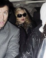 Madonna and Brahim Zaibat leaving the Aura Nightclub in Mayfair, London on January 6th 2011 12